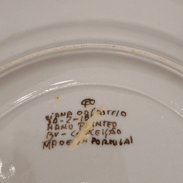 Prato em louça de Viana do Castelo  2