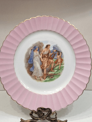 Prato decorativo em porcelana Vista Alegre 