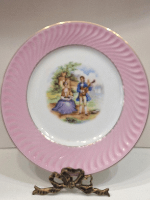 Prato decorativo em porcelana Vista Alegre 