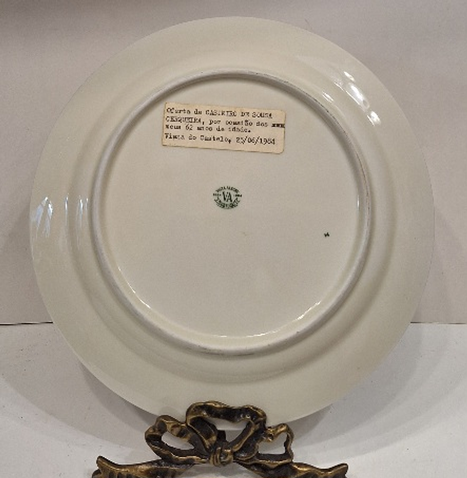 Prato comemorativo, Futebol, França - 1984 2