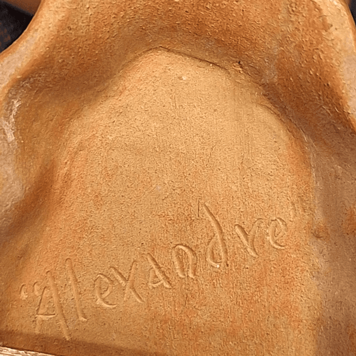 Alexander, Busto de menina em terracota  6