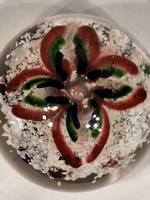 Pisa-papéis em cristal - Paperweight - Presse papiere