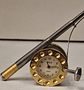 Relógio miniatura, vara de pesca - Thumbnail 2