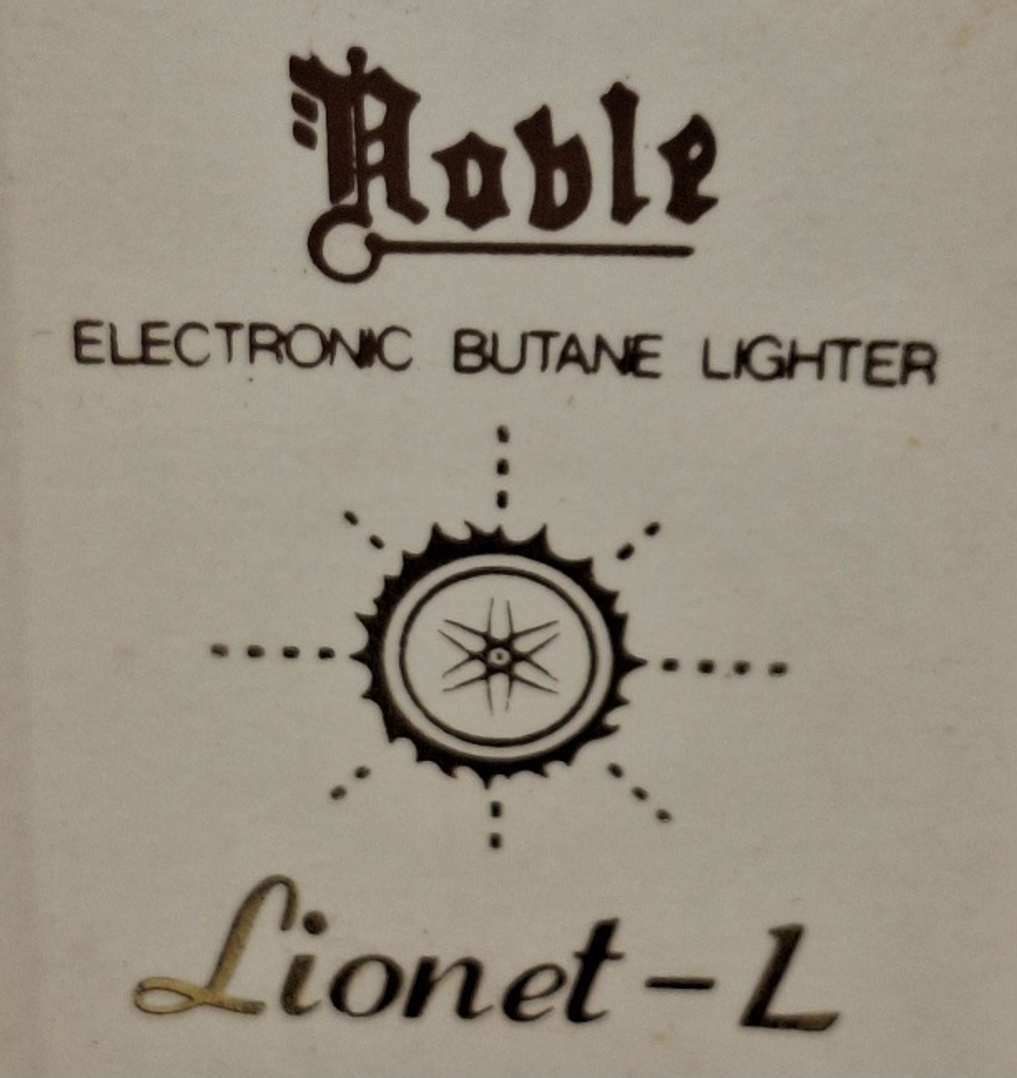 Isqueiro Noble mod. Lionet - L 2