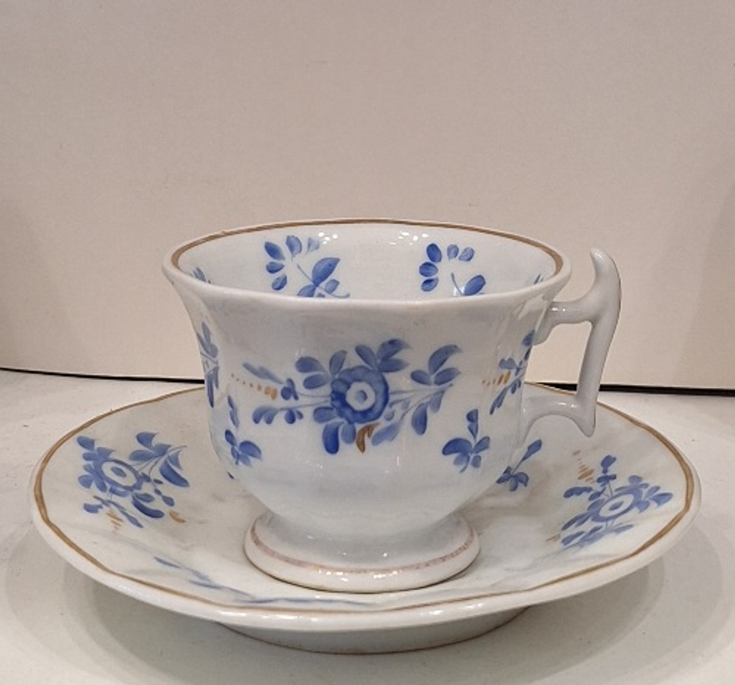 Xícara vieux paris decoração floral 1