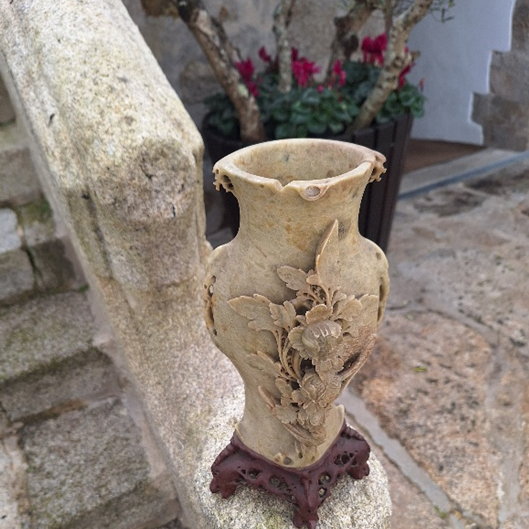 Vaso em pedra sabão, anos 20/30 1