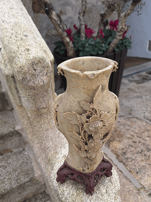 Vaso em pedra sabão, anos 20/30