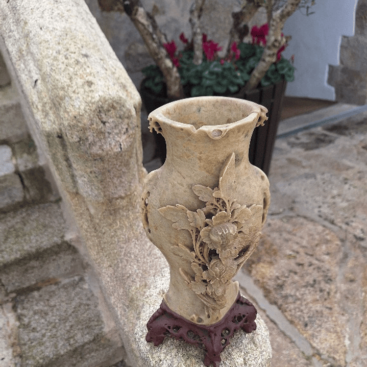 Vaso em pedra sabão, anos 20/30 1