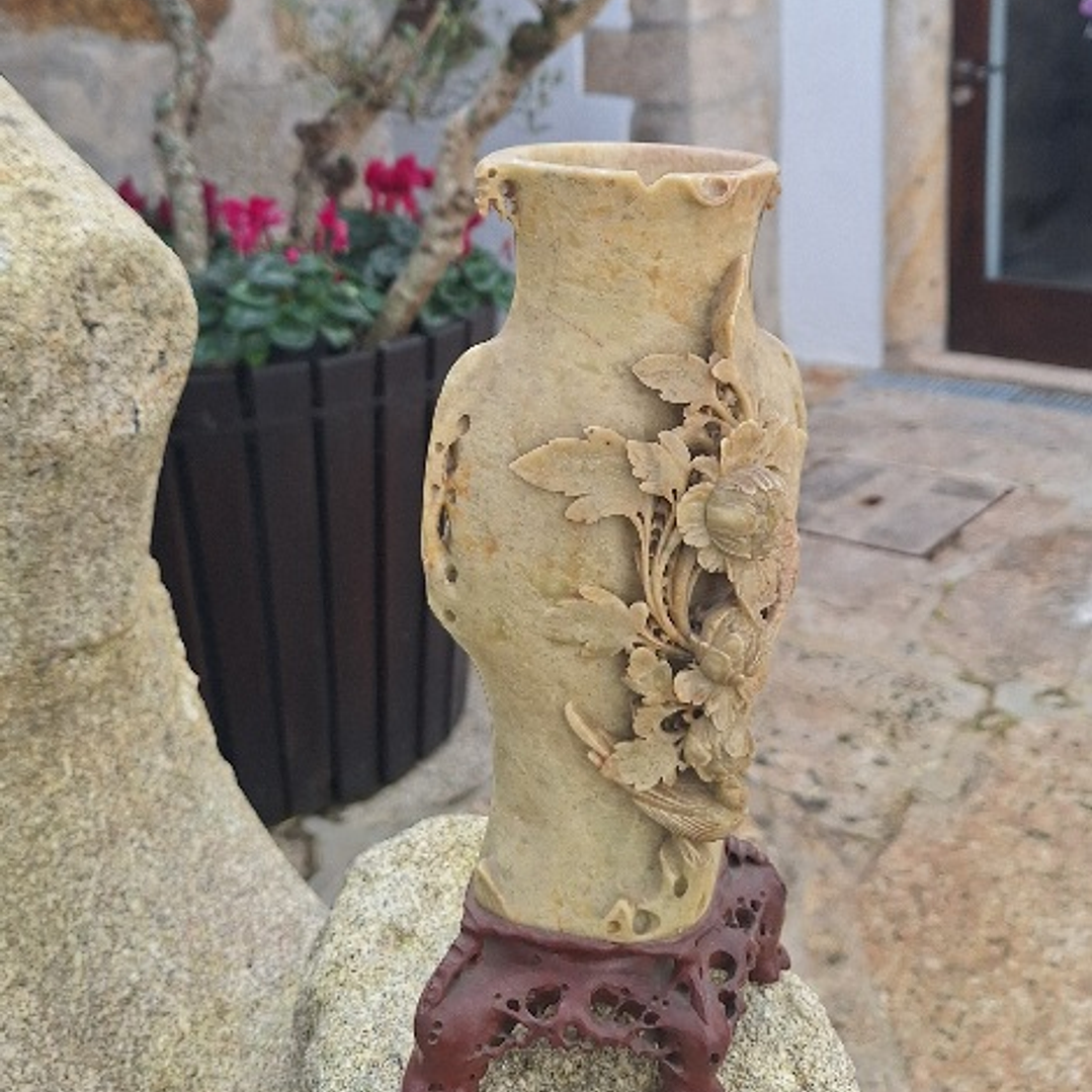 Vaso em pedra sabão, anos 20/30 2