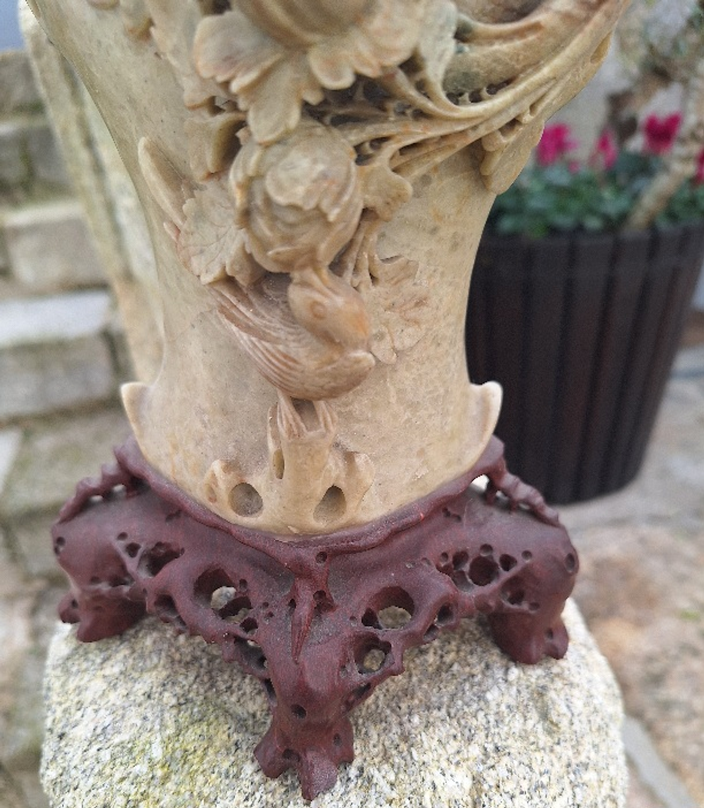 Vaso em pedra sabão, anos 20/30 4