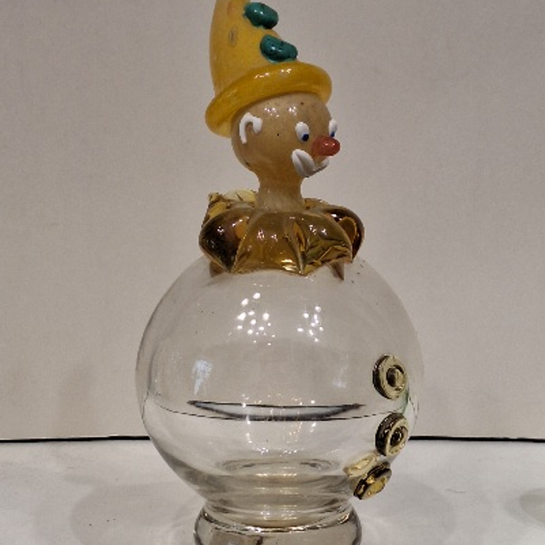 Frasco palhaço de murano 6