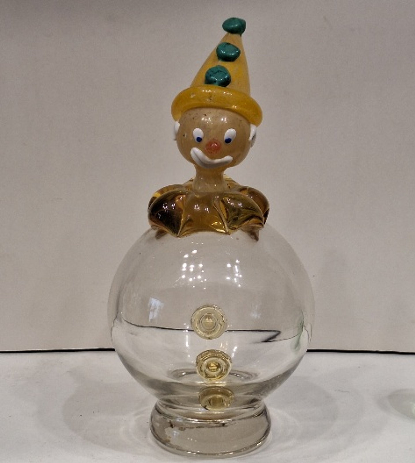 Frasco palhaço de murano 7