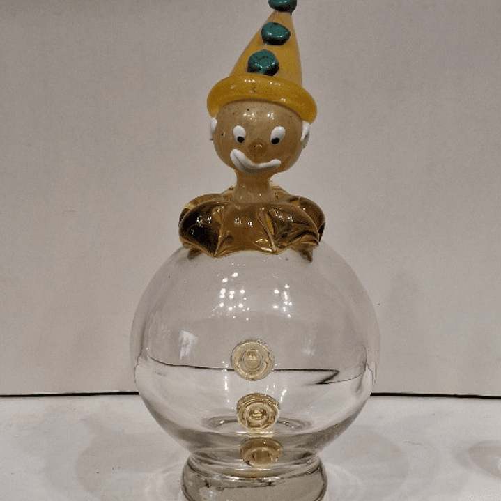 Frasco palhaço de murano 7