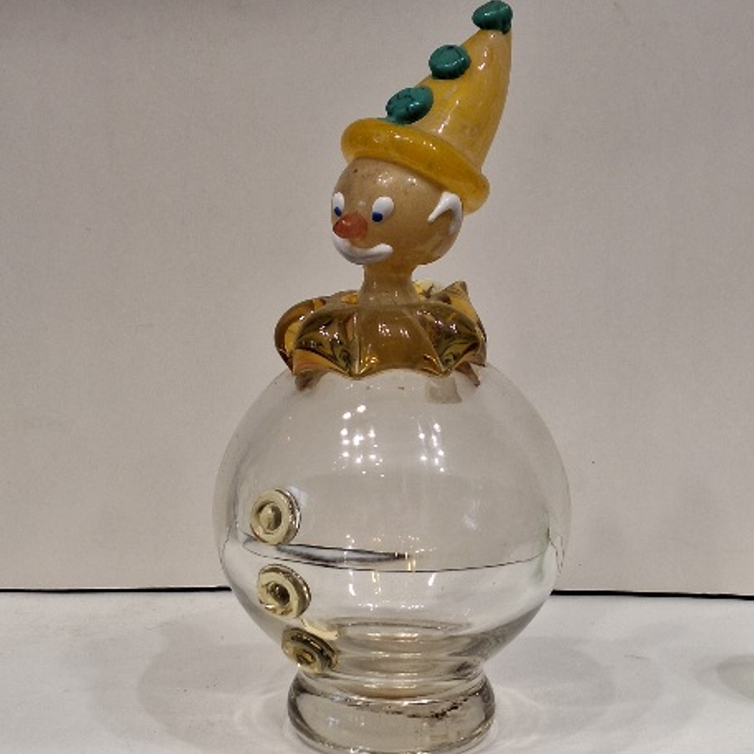 Frasco palhaço de murano 8