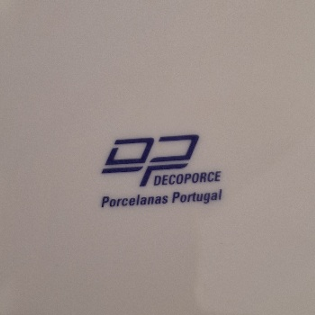 Prato decorativo representando o Inverno  2