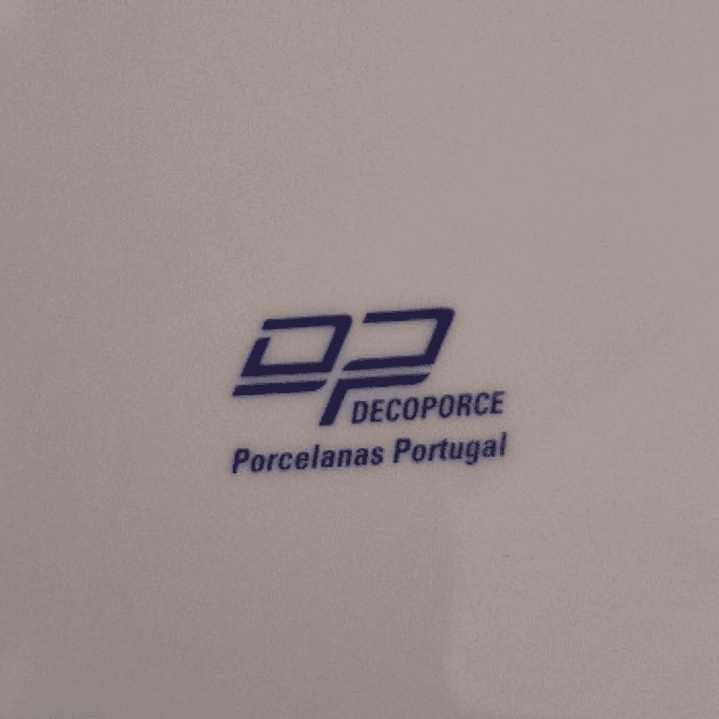 Prato decorativo representando o Inverno  2