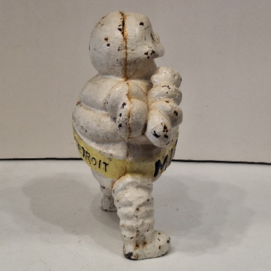 Cofre Mascote da Michelin em ferro fundido  5