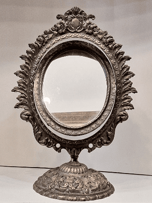 Espelho de toilette arte Déco em bronze 