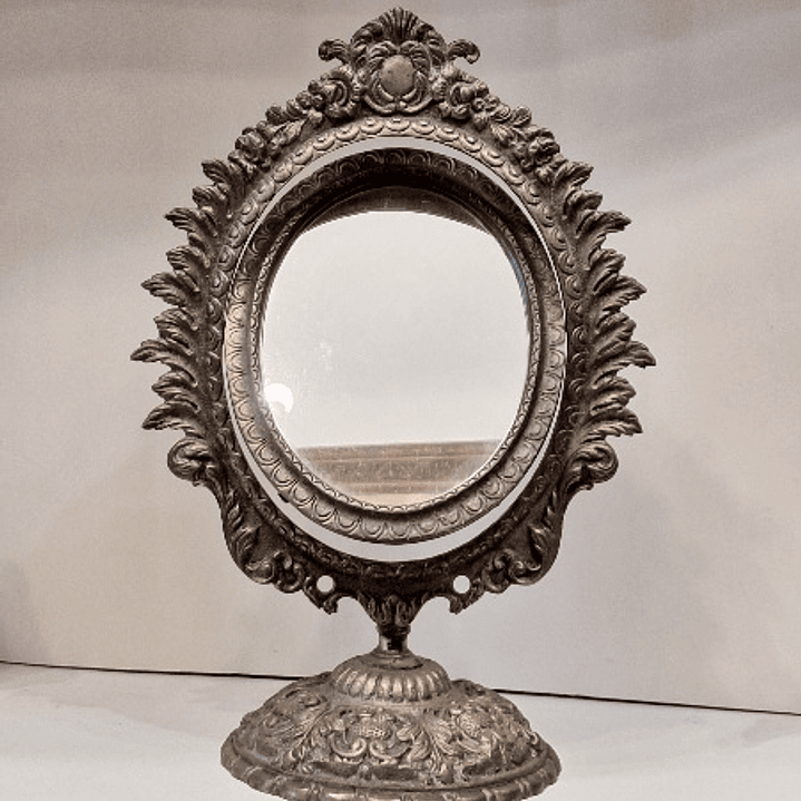 Espelho de toilette arte Déco em bronze  1