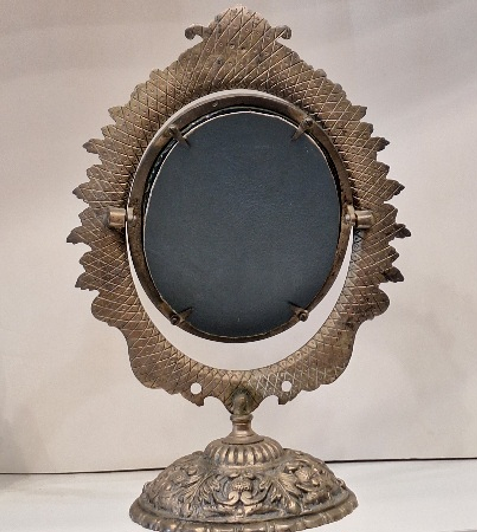 Espelho de toilette arte Déco em bronze  2