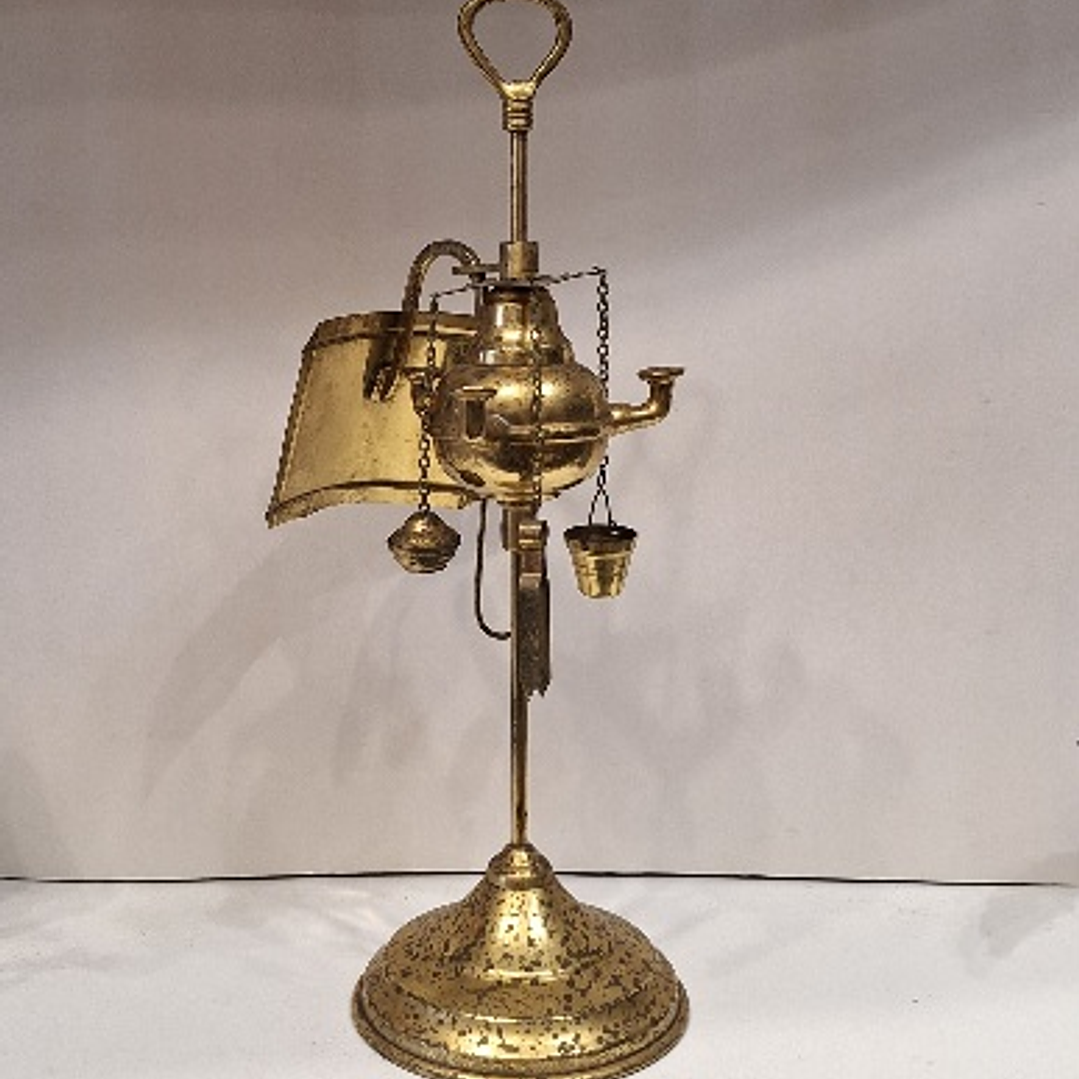 Candeia de azeite em latão  1