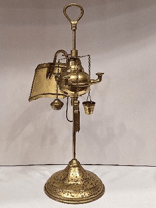 Candeia de azeite em latão 