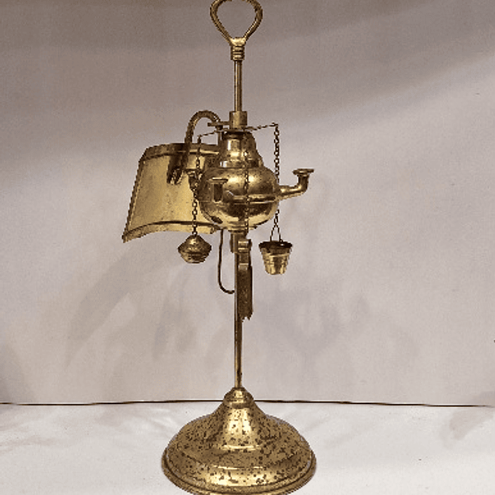 Candeia de azeite em latão  1