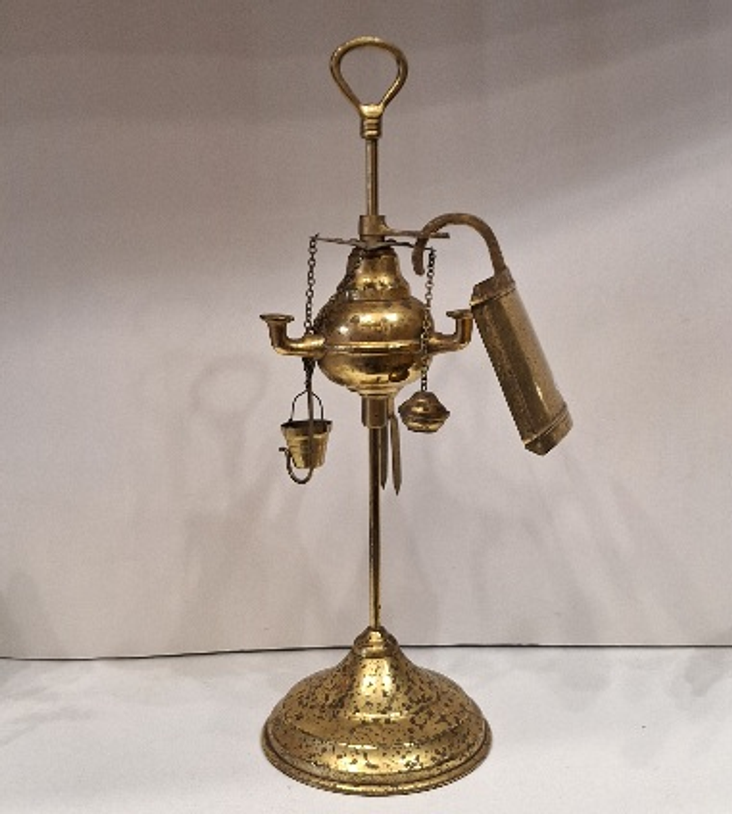 Candeia de azeite em latão  2