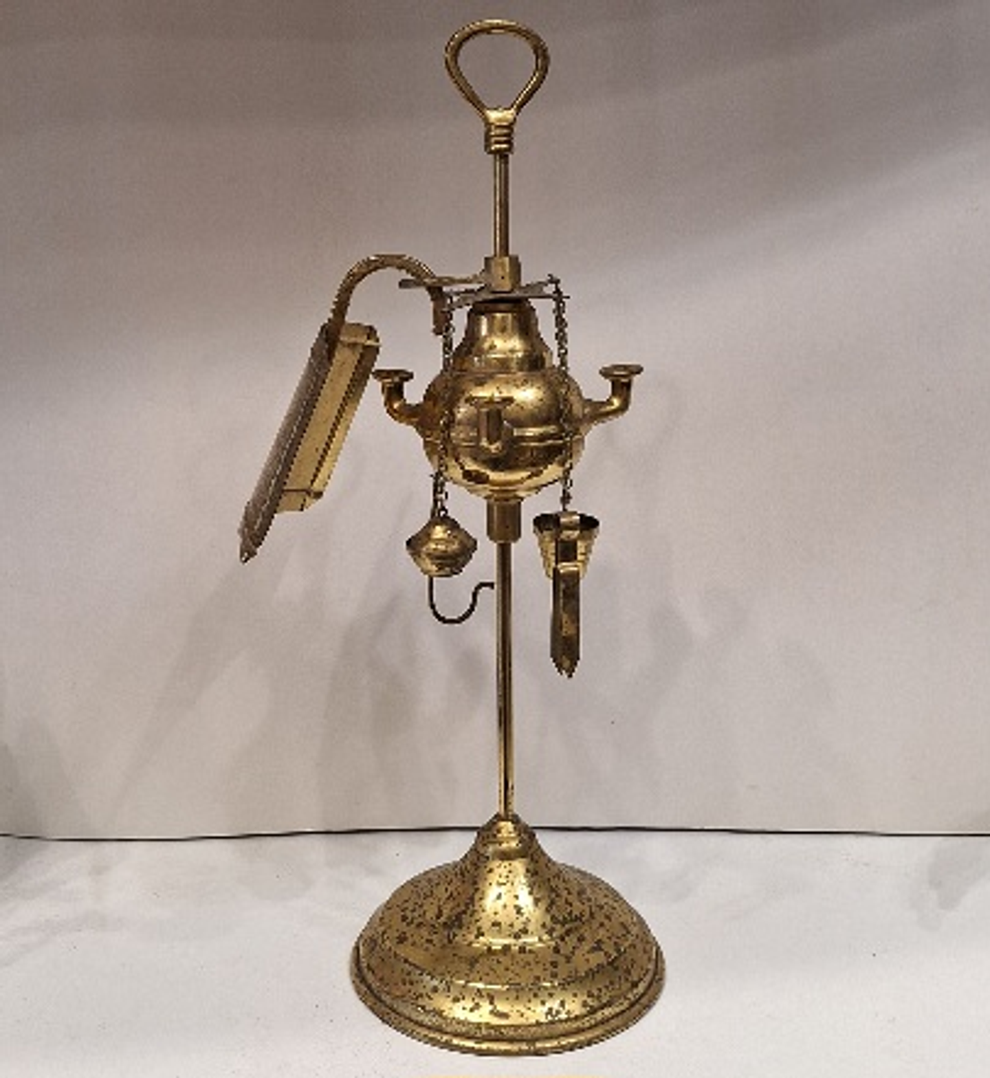 Candeia de azeite em latão  3