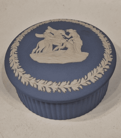Caixa de jasperware da Wedgwood