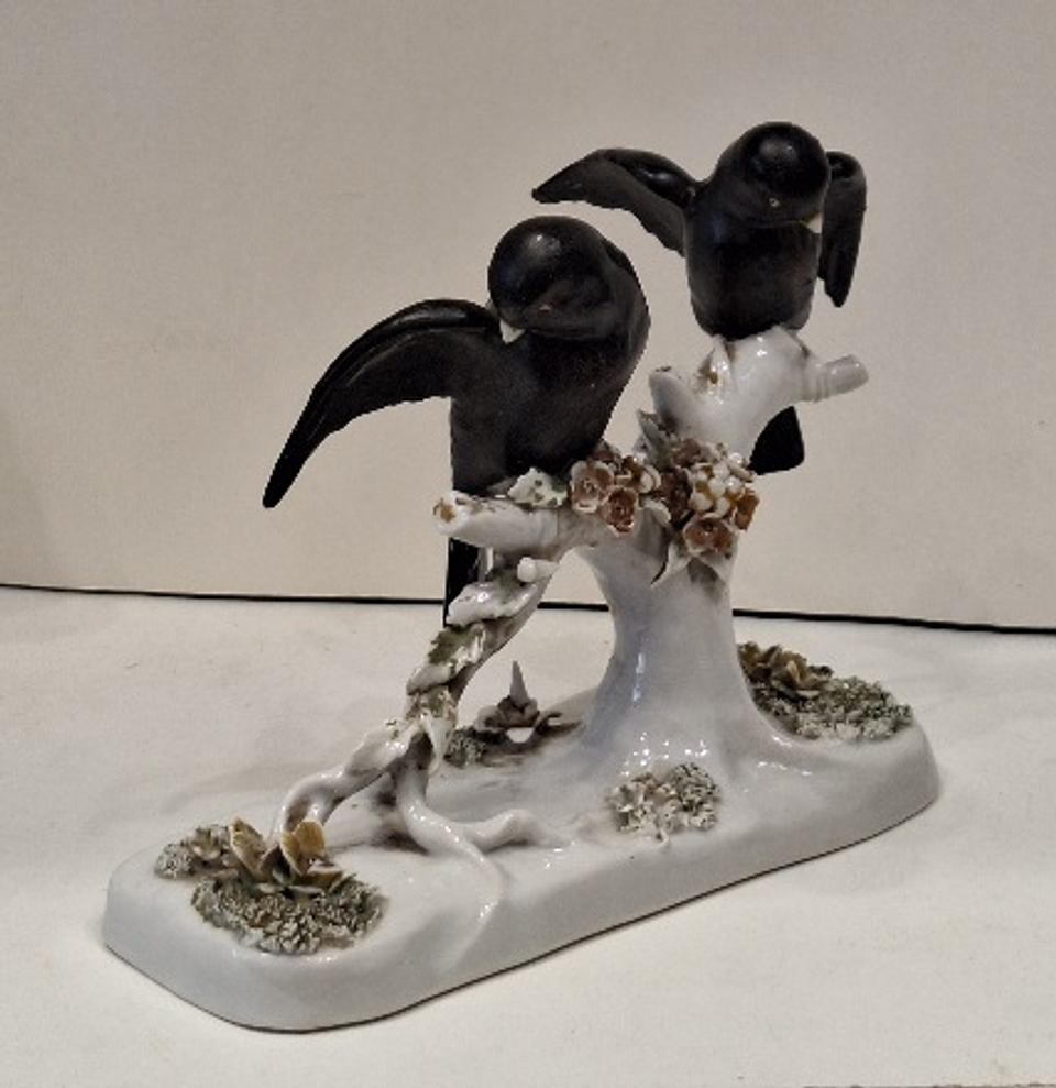 Estatueta com pássaros da Artibus 2