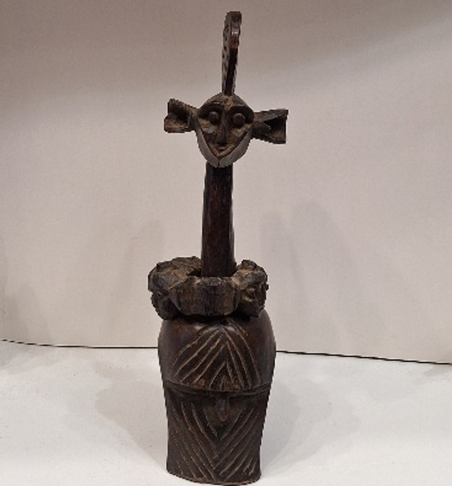 Máscara de ombro de Waja, Etiópia  3