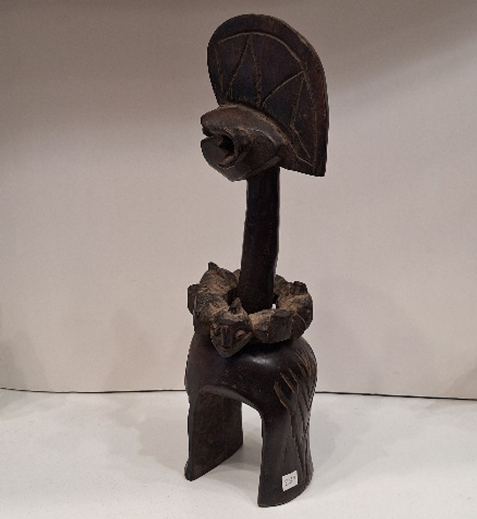 Máscara de ombro de Waja, Etiópia  6