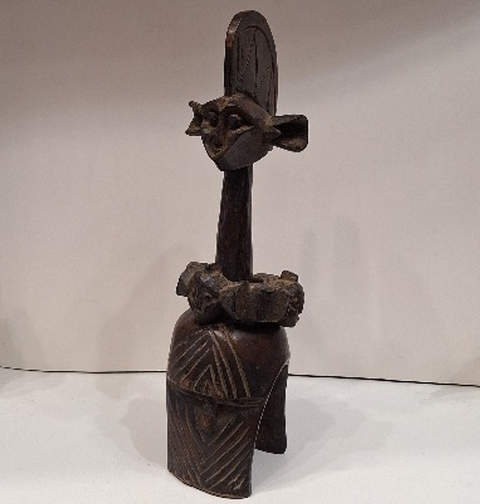 Máscara de ombro de Waja, Etiópia  8