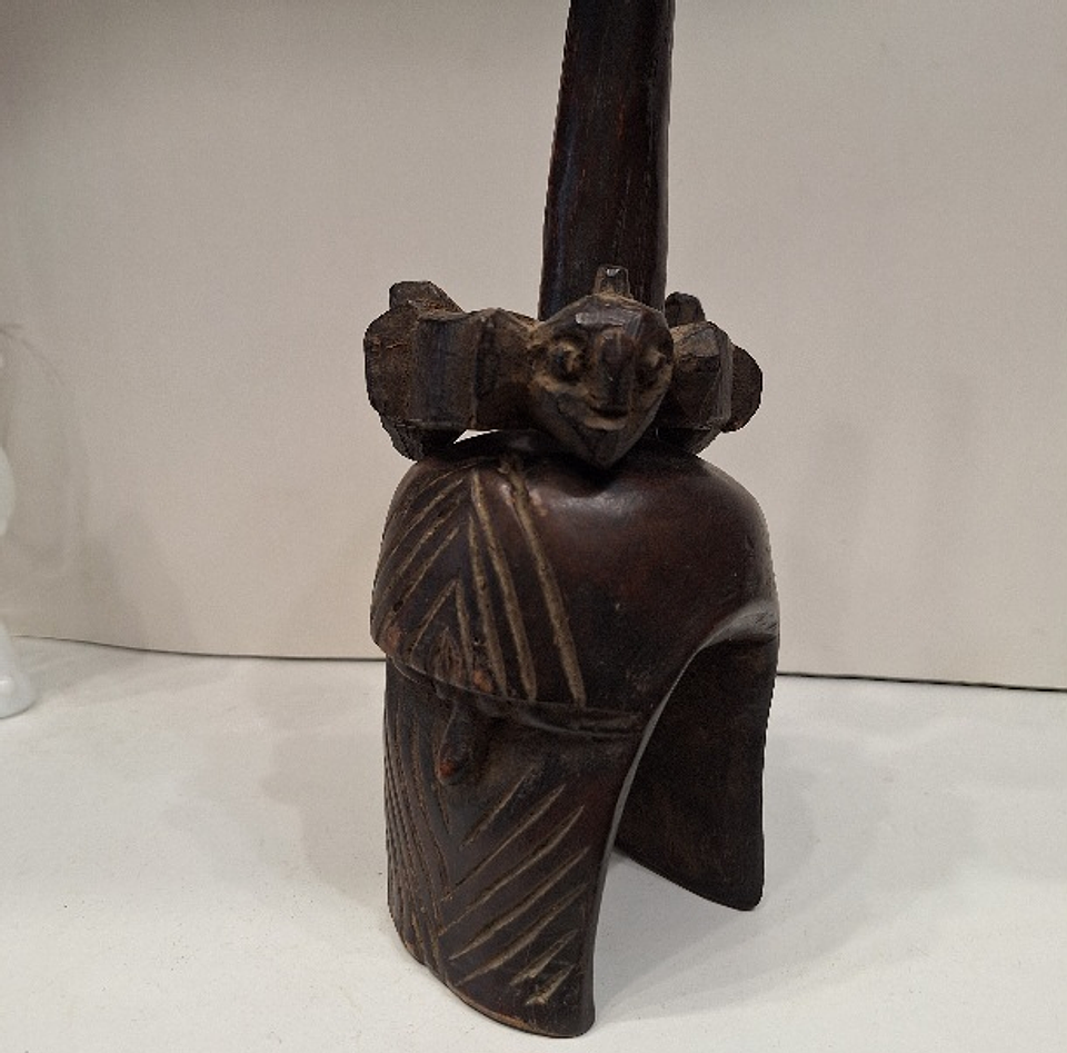 Máscara de ombro de Waja, Etiópia  9