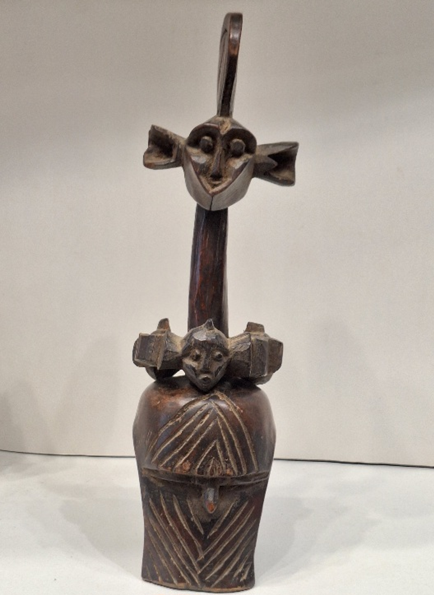 Máscara de ombro de Waja, Etiópia  12