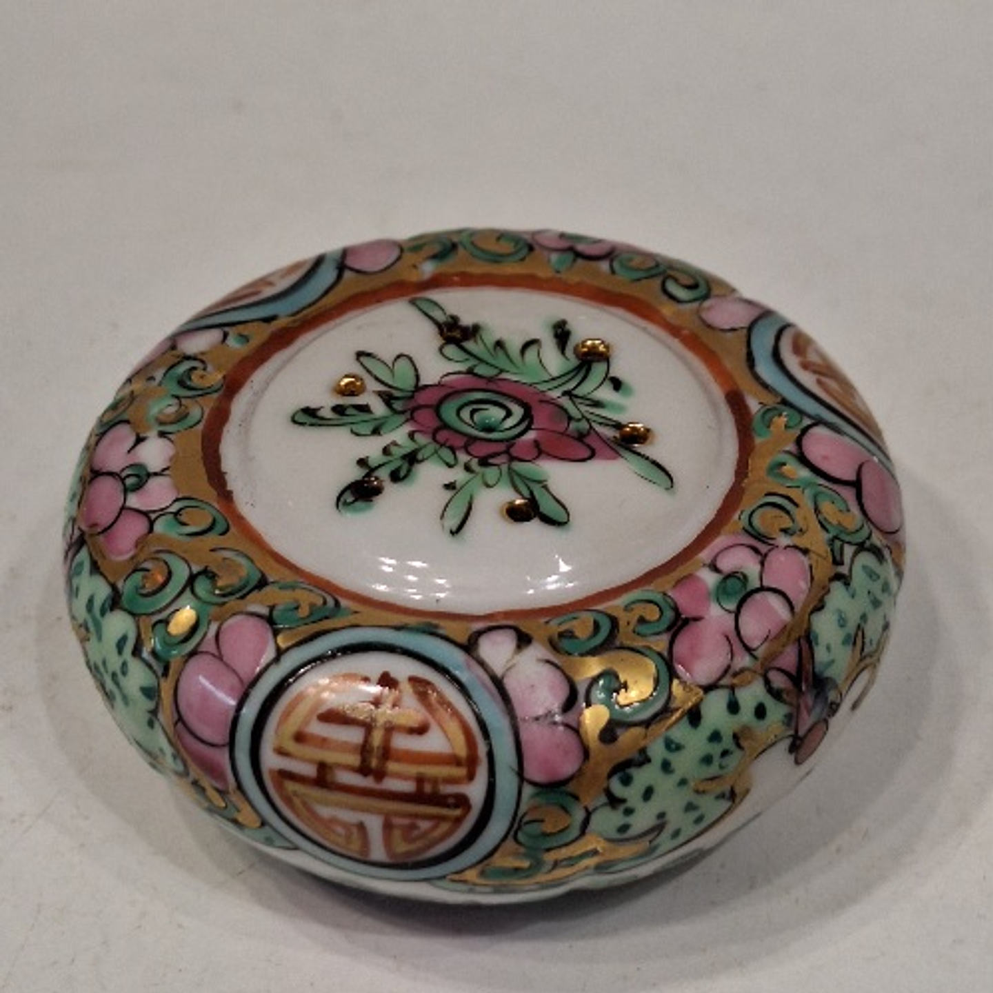 Saleiro porcelana Cantão - Mandarim  1