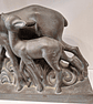Arte Déco, Escultura de Corça com filhote  - thumbnail 4