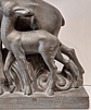 Arte Déco, Escultura de Corça com filhote  - thumbnail 6