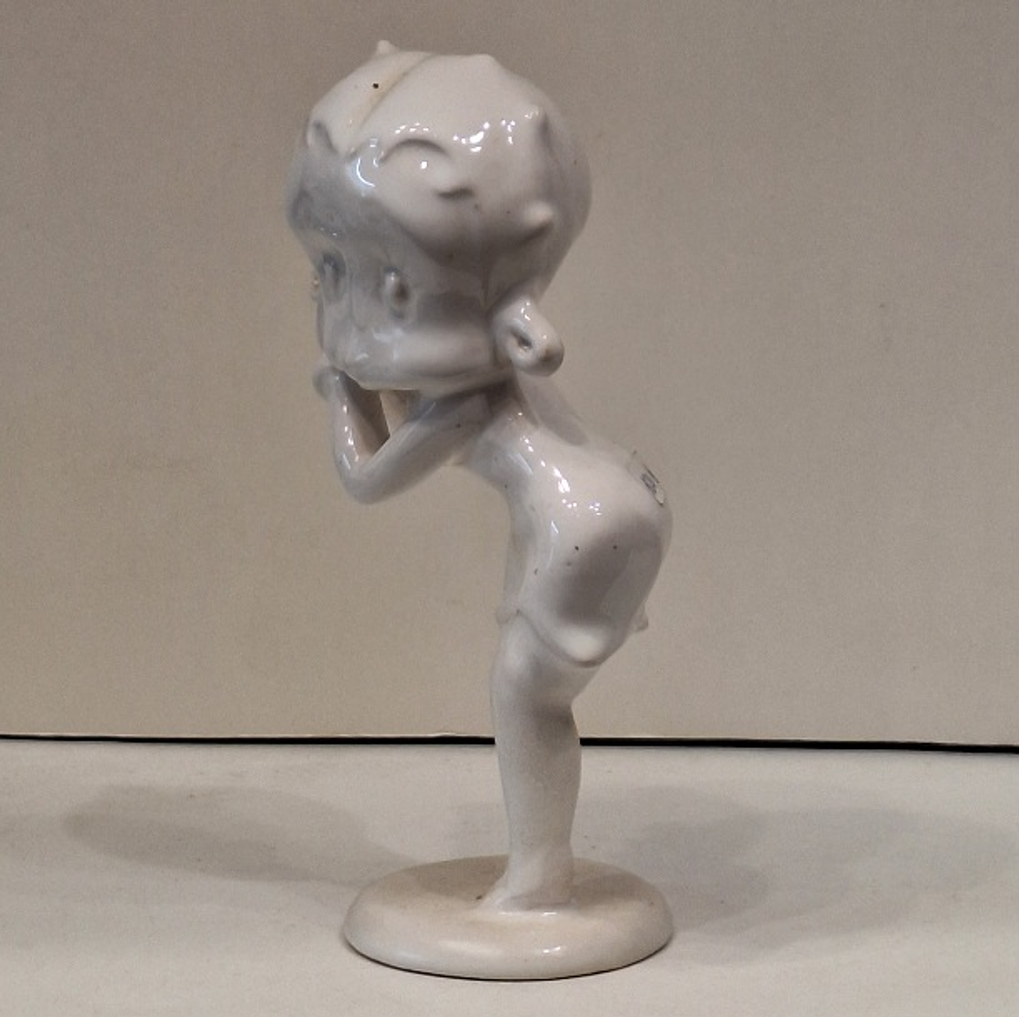 Betty Boop em porcelana branca.  6