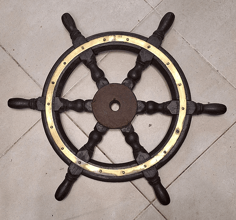 Timão original de baleeira, pesca ao bacalhau 