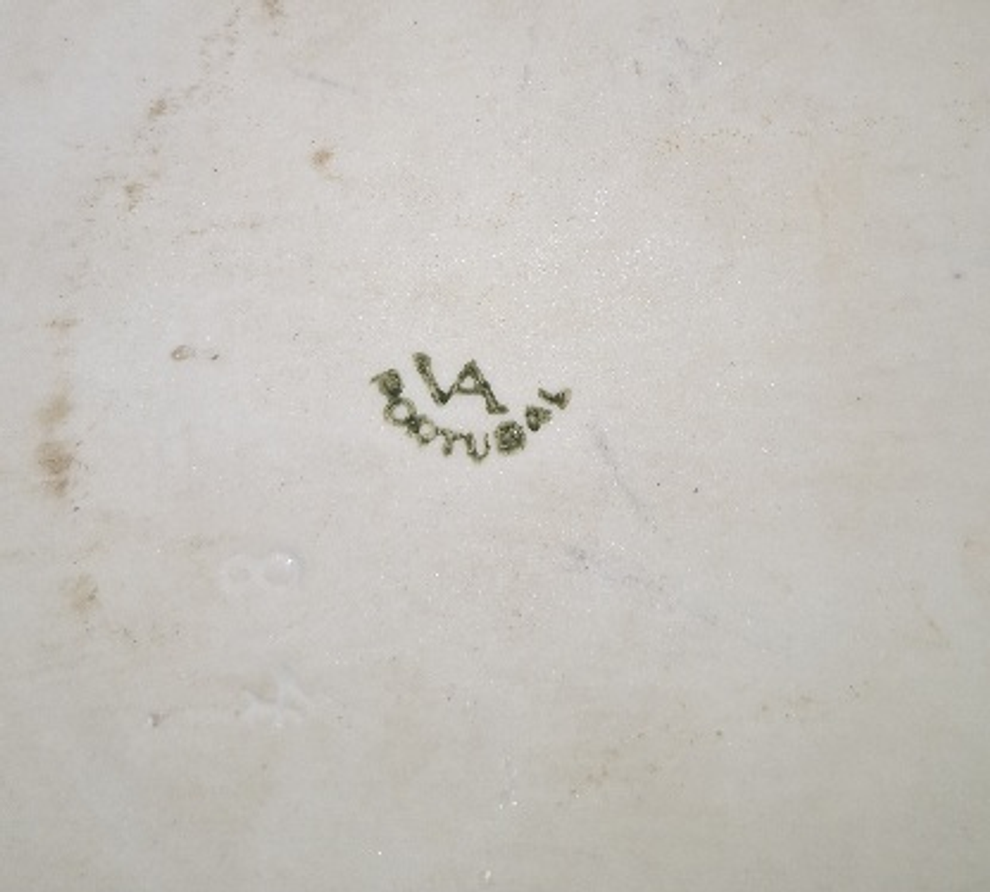 Almoçadeira com prato da Vista Alegre  4