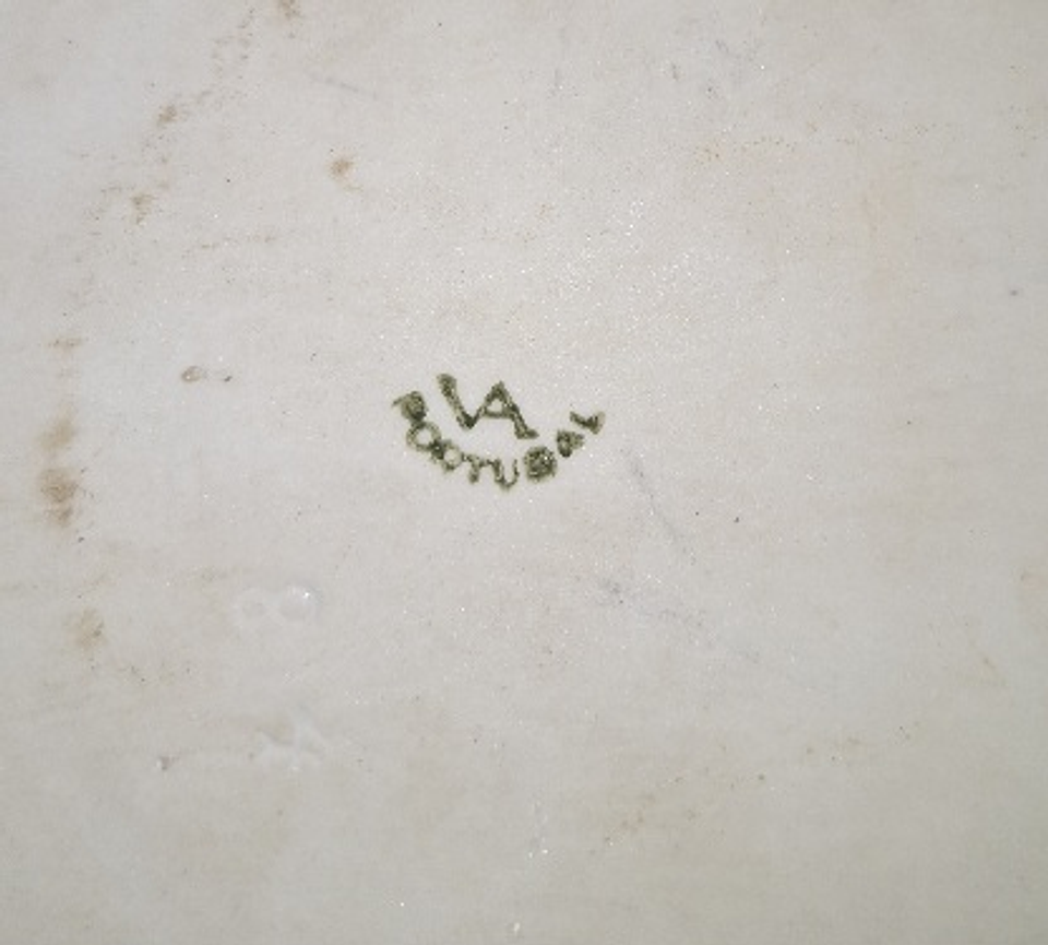 Almoçadeira com prato da Vista Alegre  4