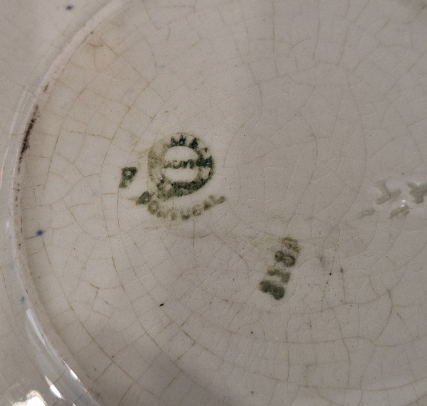 Xícara almoçadeira, faiança Sacavém  5