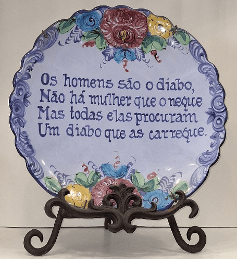 Prato falante, Vestal, Alcobaça 