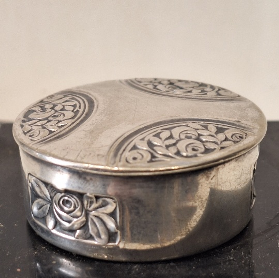 Caixa para rapé em alpacca 3