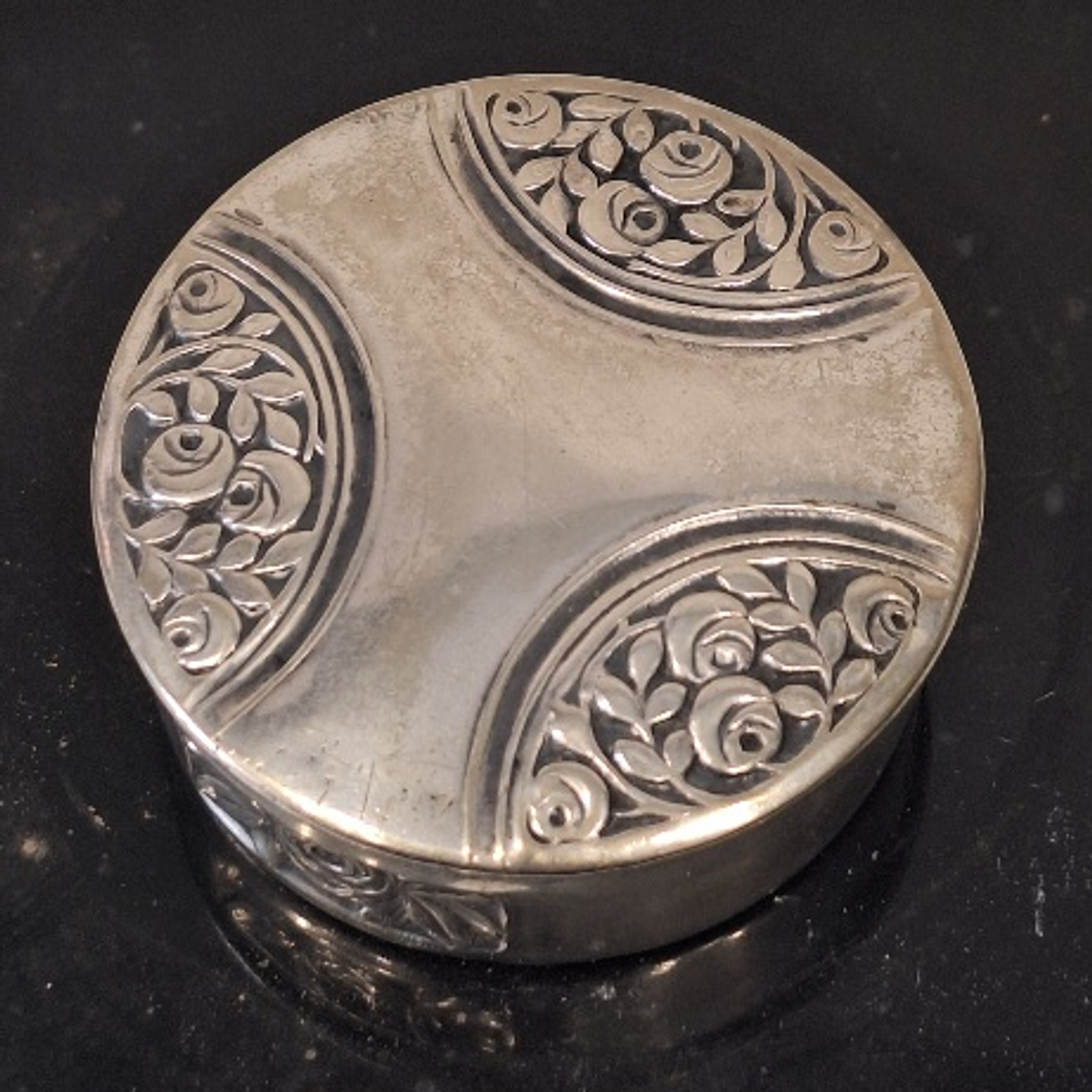 Caixa para rapé em alpacca 2