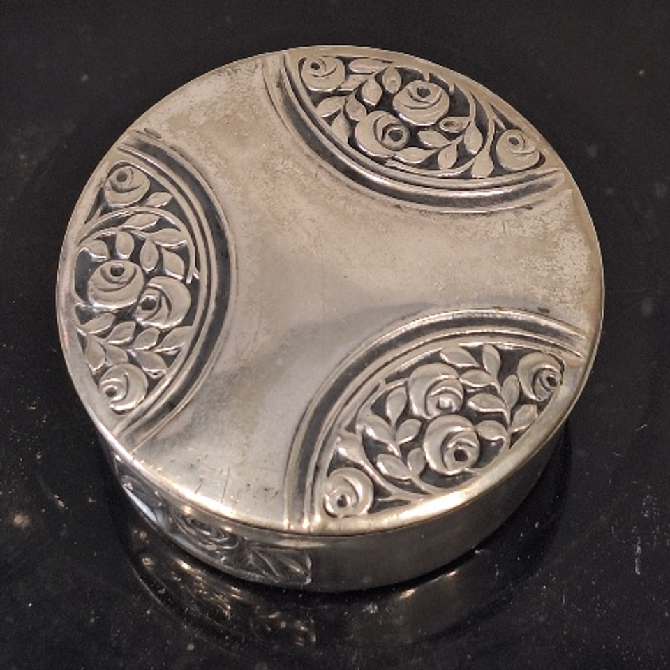 Caixa para rapé em alpacca 2