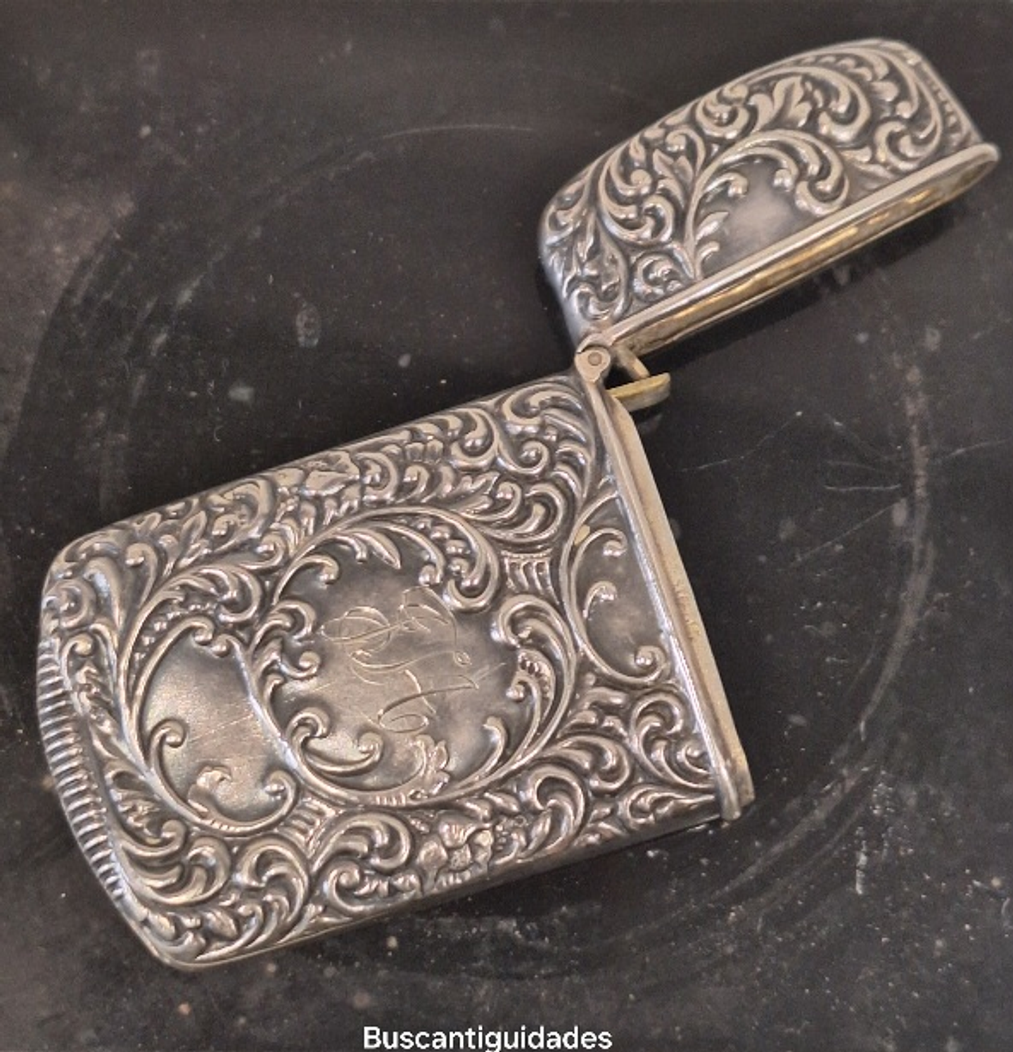 Porta - fósforos, Sterling, Vitoriano  3