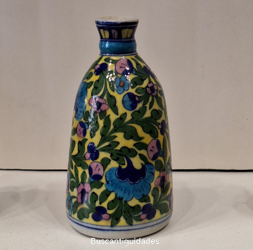 Vaso em porcelana indiana / Jaipur 1